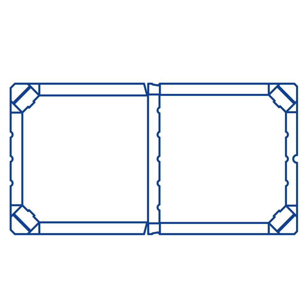 100 Pizzakarton -extra stark- weiß 30 x 30 x 3 cm