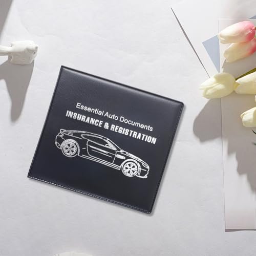 Portadocumentos para auto negro miniatura 3