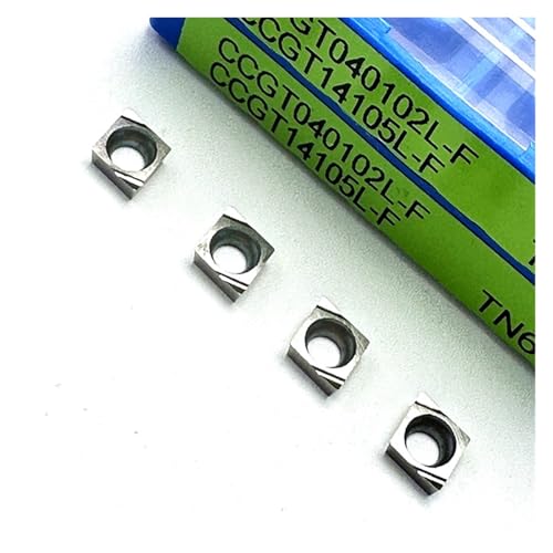 Outils de tournage métal-céramique CCGT030101 pour usinage précis de pièces en acier