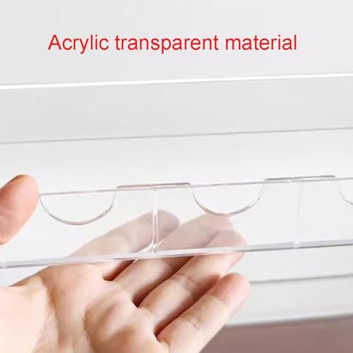 Présentoir commercial transparent et étagères de présentation pour point de vente