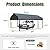 Poborin Durable Metal Carport 10 x 20FT Heavy Duty for Cars - Large Garage Shelter Solution,All-Weather Portable Car Garage Canopy Shelter for Cars & Boat Cover for Yard