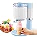Produktbild Eismaschine, automatische Haushalts-Desktop-Eltern-Kind-hausgemachte DIY-Eismaschine, automatische Eiswaffel-Smoothie-Maschine mit Fruchtgeschmack, 1000 ml Fassungsvermögen, ca. 34 U/min