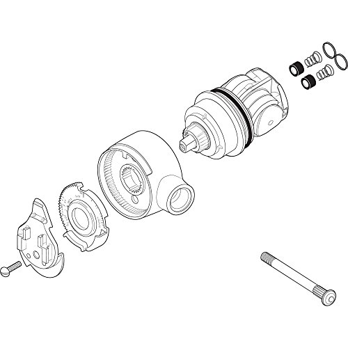 Delta Faucet RP32106 Single Lever Handle Kit with Cartridge for 17 Series, Chrome