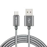 2-Pack Micro USB Charging Cable (6 Feet), V0MEL0N High Speed Data Cable Durable Nylon Fiber Braided Cable Cord for Samsung Galaxy, Nexus, LG, Motorola, Android Smartphones and More