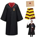 harry potter umhänge kaufen ✅Perfekt für Halloween,Karnevals,Party - Das Gryffiindor Kostüm macht Sie zum Mittelpunkt des Karnevals.Perfekt für Zaubererpartys,Karnevalspartys,Kostümpartys,Cosplay,Karneval,Halloween!
