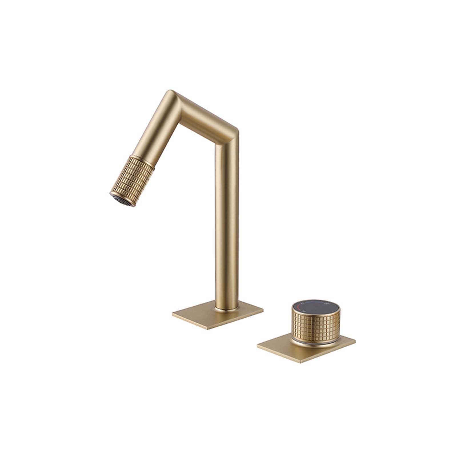 Mitigeur lavabo laiton pour remplacer un vieux robinet et rénover une salle de bain de villa