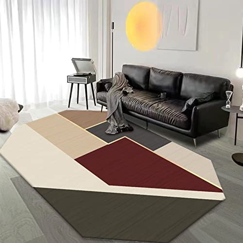 JUNENTER �s�K���Ȍ`�̃G���A���O�A����~�ߐ􂦂郊�r���O���[�����O�A�\�t�g�E�[���J�V�~�A���O�A���_���Ȓ��ۓI�ȃA�N�Z���g�I�[�o�����O�A�_�C�j���O���[���A�Q���̏��̑����p(140x200cm(55x79�C���`)�AA)