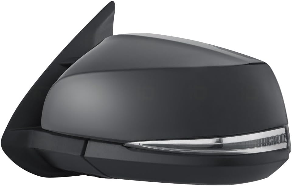 For Toyota Tacoma 2016-2023 Door Mirror Driver Side | Power Glass | Heated | Manual Folding | Flat | Paint to Match | With Blind Spot Detection | Replacement For TO1320350 | 191275136355, 8794004250