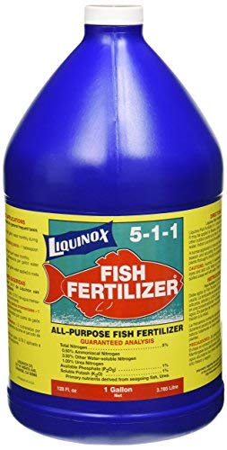 Liquinox 2 Set 7128 Fish Emulsion 5-1-1 Fertilizer, 1-Gallon