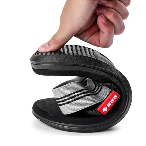 Men's Summer Thong Sandal For Plantar Fasciitis,Outdoor Flat Travel Arch Support Slippers,Lightweight Ring Toe Bunion Flip Flops3