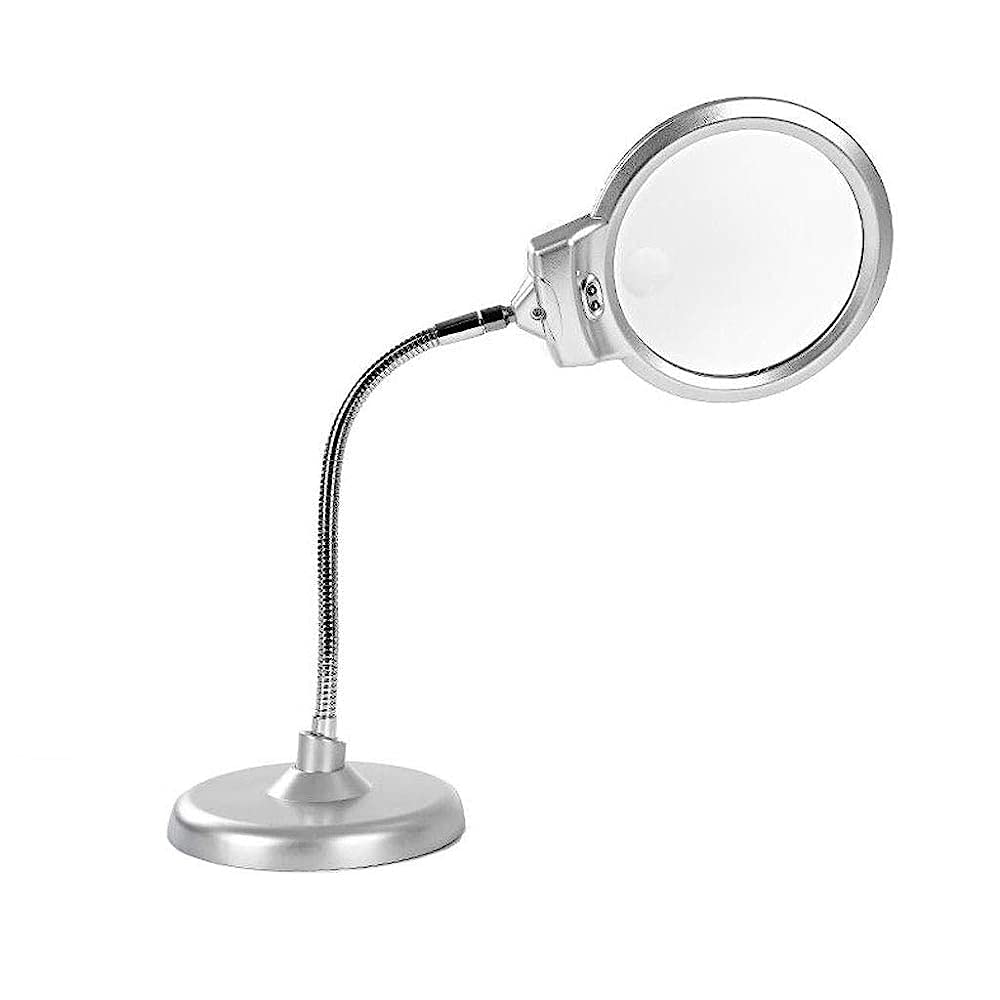 Loupe 10X avec lumière pour fatigue oculaire et lecture de petits caractères