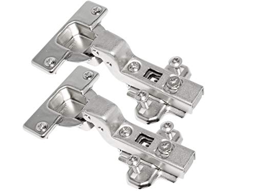 Hettich 09322 9322 - Bisagra para olla (bisagra) Intermat TH42 IL, niquelada, 35 mm, 2 unidades