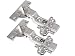 Produktbild Hettich Ecomat Federscharnier 110°, Topf-D 35 m, 16 mm Kröpfung, innenliegend, 2 Stück, 09322