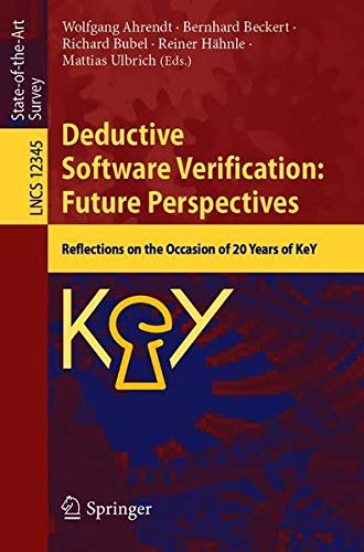 Buy Deductive Software Verification: Future Perspectives — BookShops.in