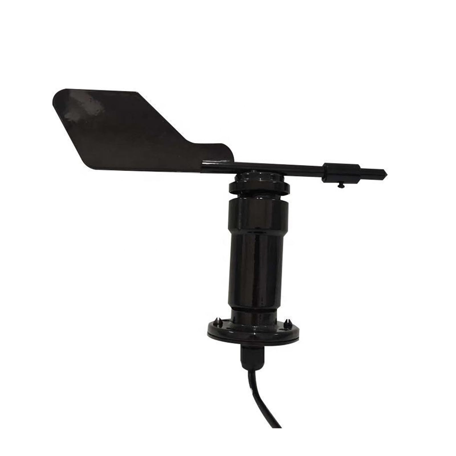 PXQCHAVLN Metal Aluminum Alloy Shell Durable Wind Speed And Direction Transmitter Sensor RS485 4-20MA 0-5V 0-10V Output 360 ° For Environmental(0-10v Output,Wind direction)