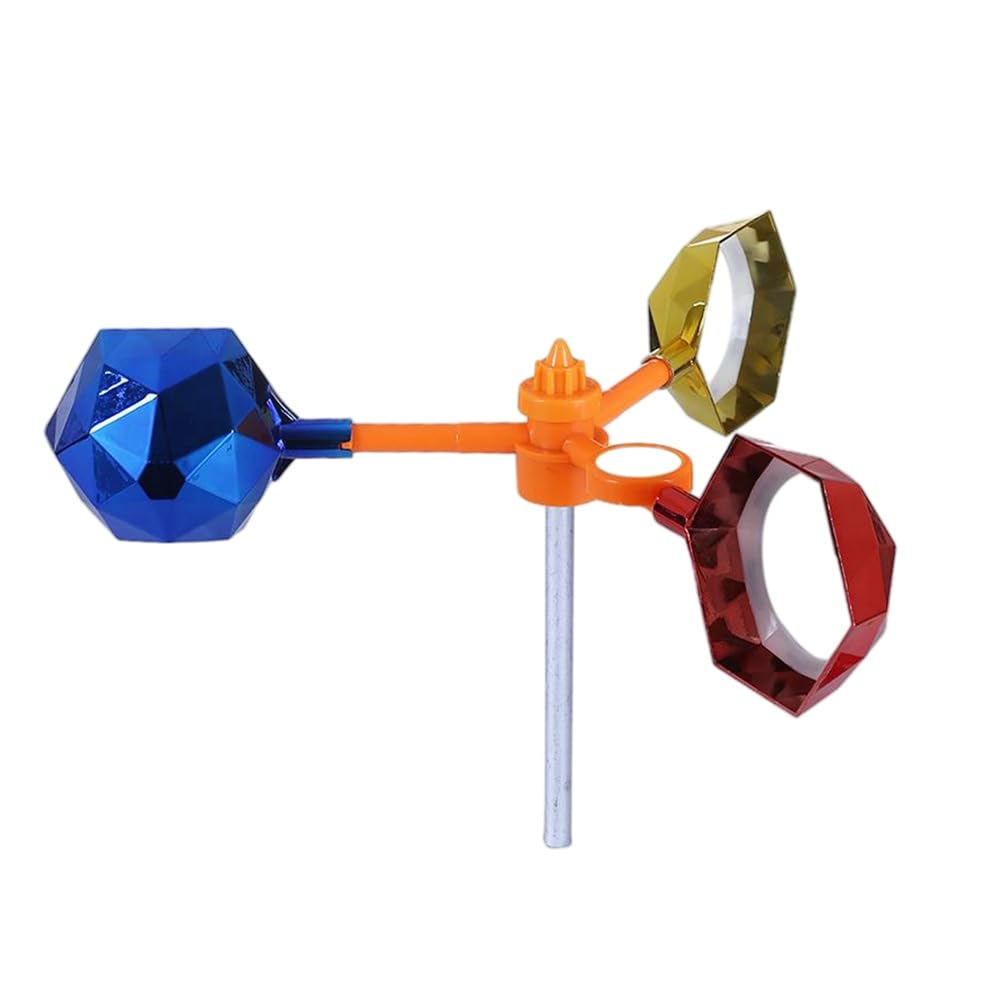 Pool Bird Deterrent Device Duck Deterrent Floating Reflective Bird Deterrent Automatic Swinging Windmill Keep Birds Ducks Pigeons Sparrows Away from Your Pool,Boat,Garden (Colorful)