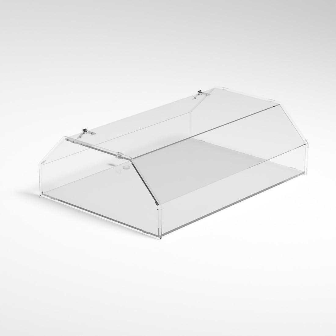 Vetrina da banco in plexiglass trasparente - Misure: 60 x 43 x H19 cm