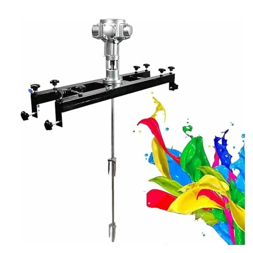 Mezcladora eléctrica de tanques, agitador neumático de 1000 L, máquina automática de agitación de pintura, 5 cilindros grandes for pintura y líquidos químicos(3cylinders)