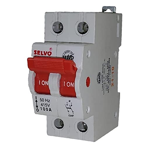 SELVO DOUBLE POLE ISOLATOR (100A DOUBLE POLE)