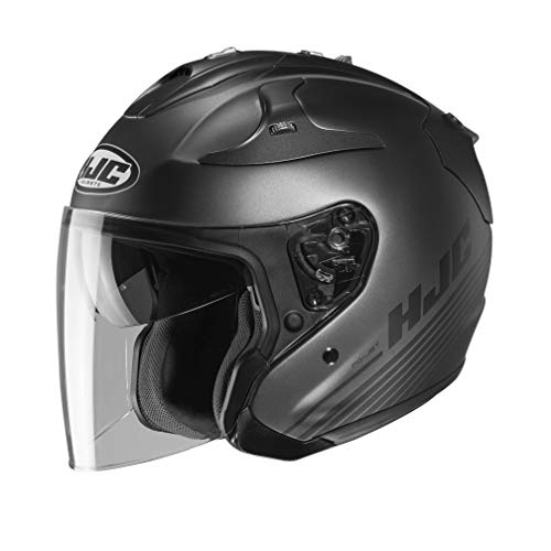 Casco de moto HJC FG-JET PATON MC5SF, Negro, M