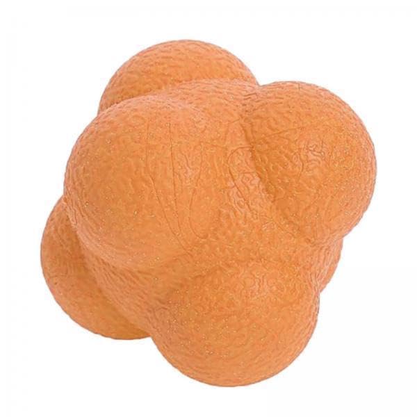 2xCoordination Reflex Agility Hexagonal Tennis Fitness Reaction Ball Orange-image-36