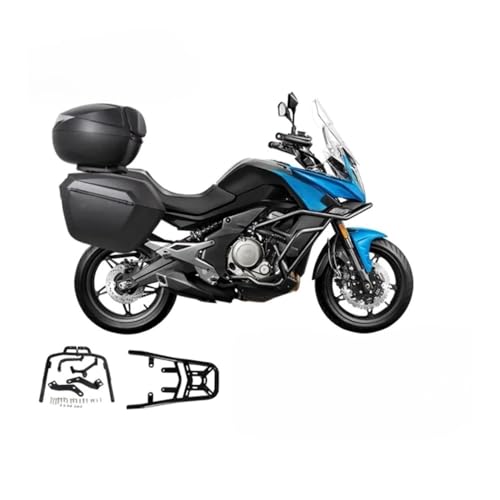Porte-bagages arrière moto structure premium pour 650 MT CF solide