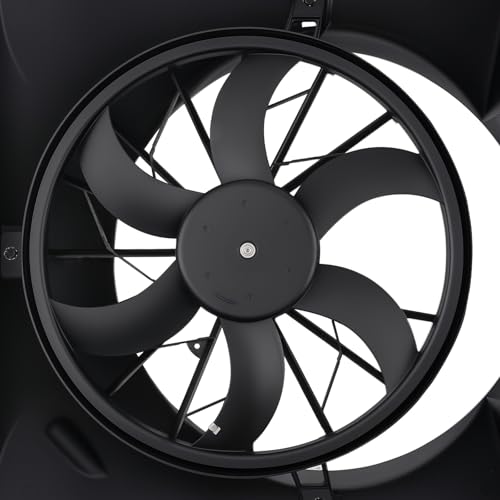 Image of maXpeedingrods Radiator Cooling Fan for Jeep Grand Cherokee 1999-2003 Single Fan 4.0L Engine, for Jeep Liberty 2002-2003, CH3115110 620200 52074491AB