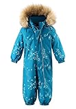 reima schneeanzug snowy 80/86 Reima Toddlers Lappi Winter Overall Blau, Freizeitjacke, Größe 80 - Farbe Dark Sea Blue