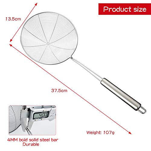 Cucchiaio con ragnatela filtrante Cucchiaio con