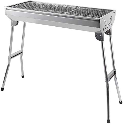 Barbecue Grill Grill Edelstahl Außen Eindickung Grillrost tragbare Falten Frei Installation Barbecue-Ofen
