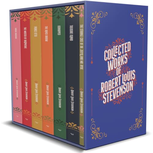 Collected Works of Robert Louis Stevenson 7 Books Collection Boxed Set(David Balfour, The Master of Ballantrae, The Black Arrow, Kidnapped, The Strange Case of Dr. Jekyll and Mr. Hyde & More)