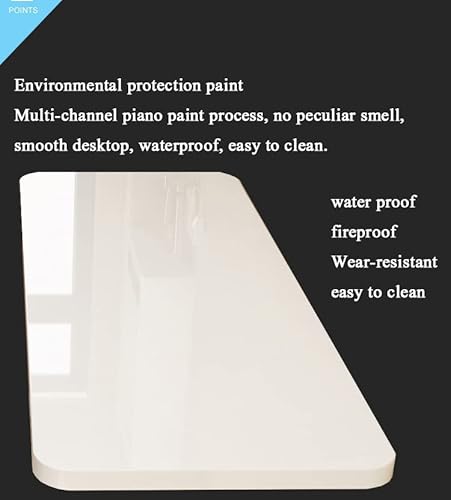 Cygjsyea Wall Mounted Heavy Duty Small Folding Wall Table Length 23.6Inches Width 15.7 Inches, For Laundry Room, Kitchen, Home Bar, Kitchen & Dining Room Office Multifunctional Table #TOP4