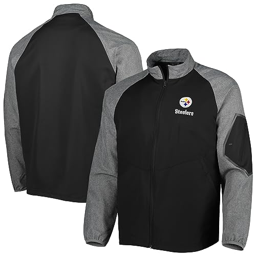 Image of Dunbrooke Men's NFL Hurricane Raglan Full-Zip Windbreaker Jacket