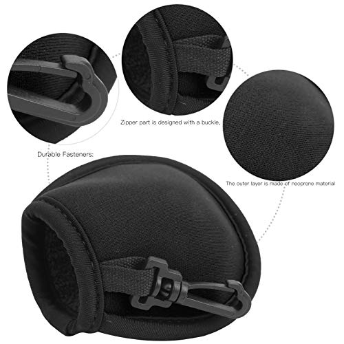 Fishawk Bolsa de bola de golfe, bolso de bola de golfe, 2 peças de acessórios de bola de golfe (pret