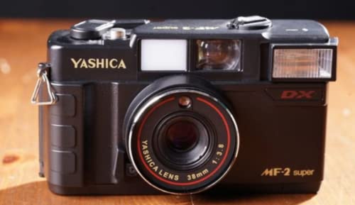 Yashica Kyocera MF-2 Super - Cámara de Fotos analógica, 35 mm, pequeña, con paño para cámara - imagen 8