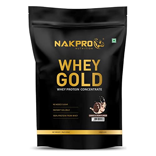 NAKPRO GOLD 100 Whey Protein Concentrate TechGlare Deals