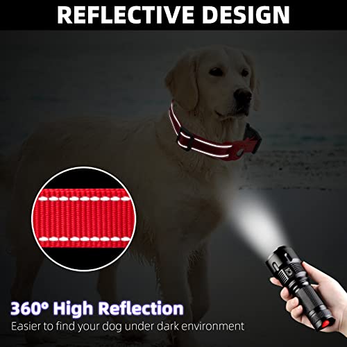 Collar reflectante para perro con AirTag, nylon S miniatura 4