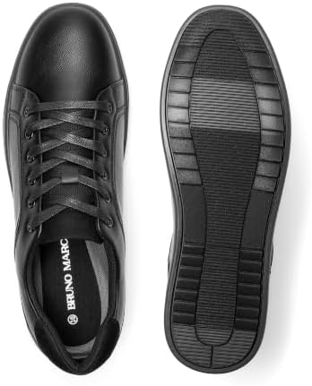 Bruno Marc Men's Casual Dress Sneakers,All Black,11 — view 3