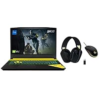 MSI Crosshair Laptop (Intel i7 12th Gen/16GB RAM & SSD Storage/3060 Graphics)+Logitech G G102Wired Gaming Mouse+Logitech G435 Gaming Bluetooth Wireless Over Ear Headphones with Mic – Black
