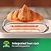 Philips Eco Conscious Edition Toaster 5000 Series, 100% Bio-based plastics*, 8 Browning Settings, 2 Slot Compact Design, 830W Power, Silk White Matt Finish (HD2640/11)
