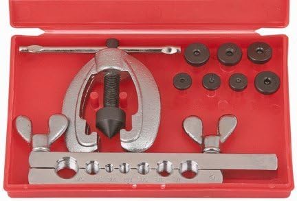 Double Tube Flaring Tool Kit with Carry Case