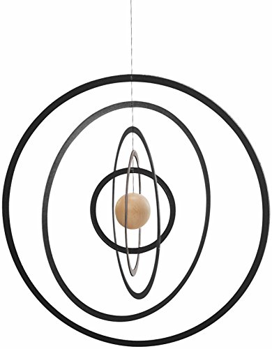 Flensted Mobiles Science Fiction, Nature Mobile, Stahl, braun/schwarz, 24x24 cm Cover