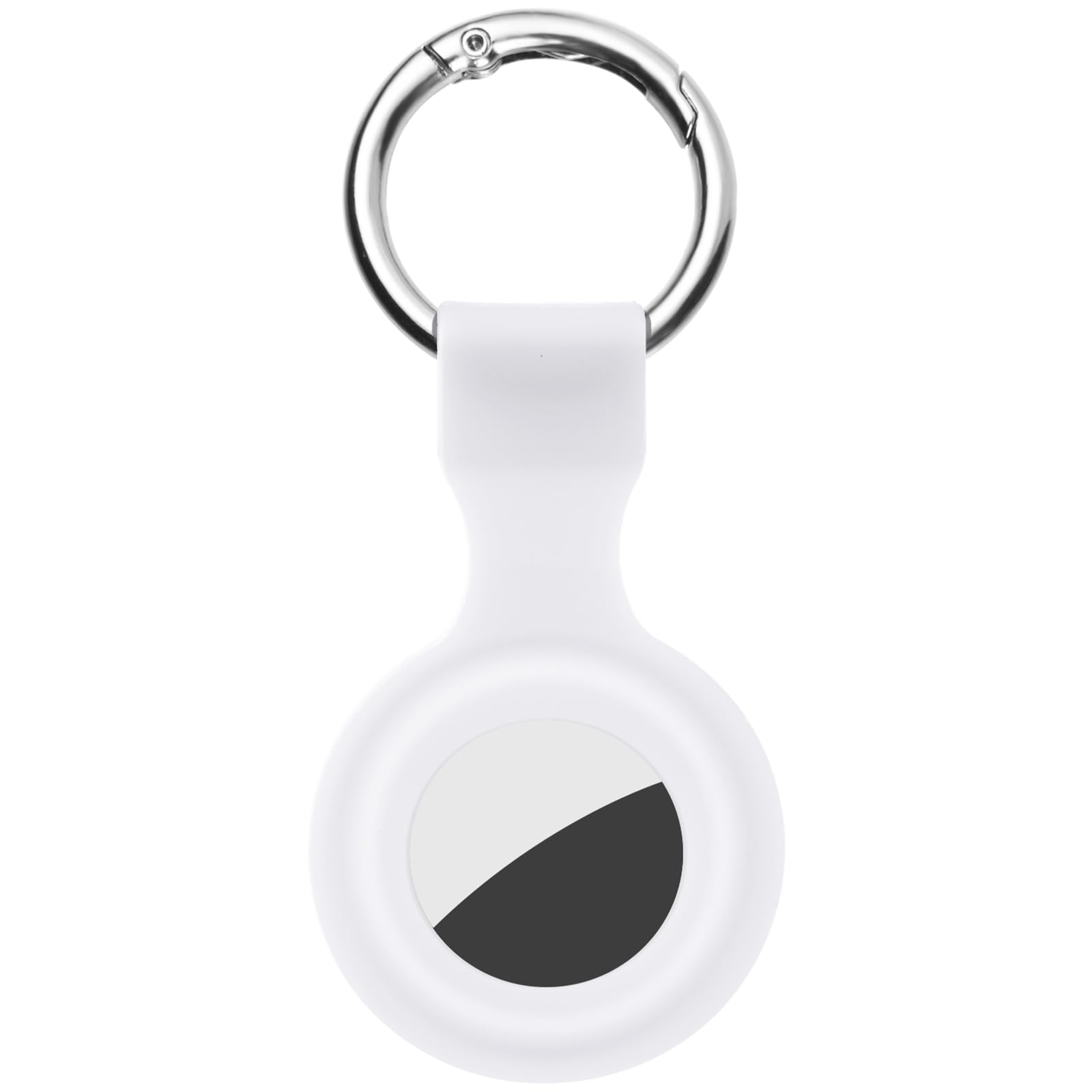 Ainiv Protective Case for AirTag, 1PC Thick Silicone Keyring Case Compatible with Apple Airtag, Durable Protective Holder Cover with Anti-Lost Key Ring, Pet Collar Locator Tracker Cover — view 16