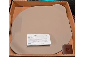 Large, Heat-Resistant Pampered Chef Round Pizza Stone for Homemade Delicacies