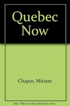 Hardcover Quebec now Book