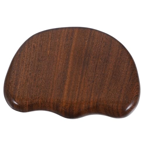 FOMIYES Yuanbao Scraping Board Acupoint Head Scalp Massager Comb Hair Scalp Comb Body Massager Gua Sha Comb for Scalp Acupuncture Roller Head Scalp Comb Neck Massager Sandalwood Coffee