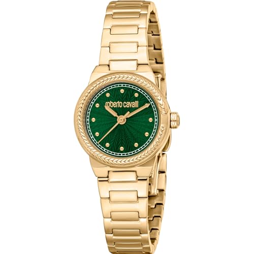 Roberto Cavalli Reloj Analógico para Mujeres de Cuarzo con Correa en Acero Inoxidable RC5L117M0035 Roberto Cavalli Reloj Analógico para Mujeres de Cuarzo con Correa en Acero Inoxidable RC5L117M0035