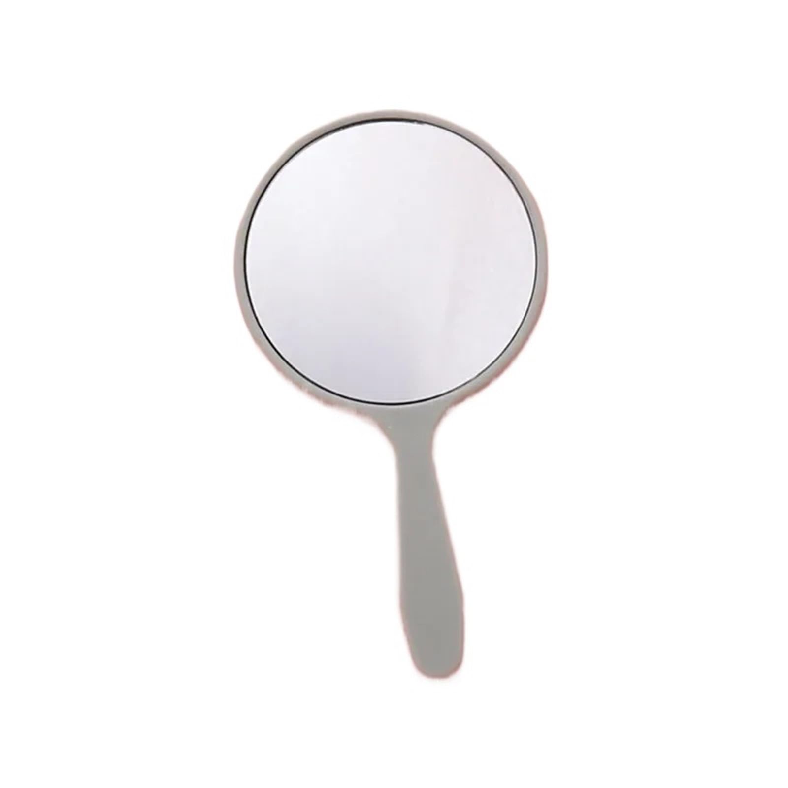 IULGFSC Handheld mirror， Round Makeup Vanity With Handle Salon Compact Mirrors Cosmetic