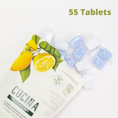 Image of Fruits & Passion [Cucina] Essentials Automatic Dishwasher Detergent Pods- 55 tablets