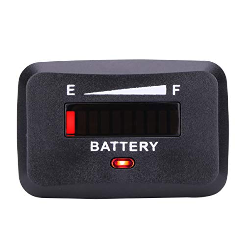 Aimilar Golf Cart Battery Indicator Tester Battery Charge Discharge Status Gauge Meter For Lead-Acid Battery Club Car (36V) #TOP2